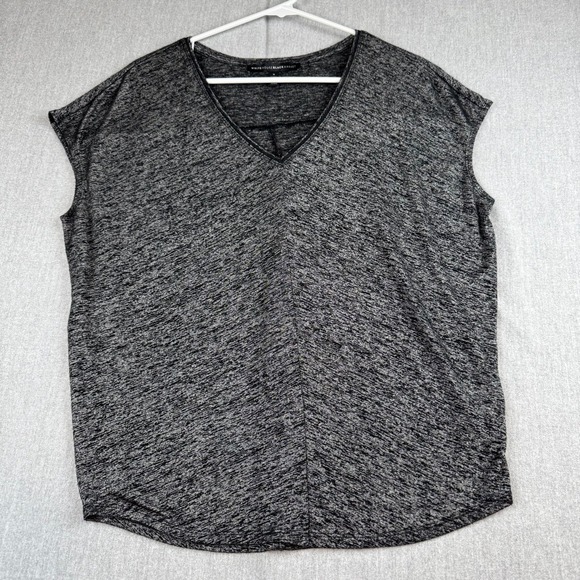 White House Black Market Tops - White House Black Market Women's V-neck Sleeveless Vintage wash Top Blk Small